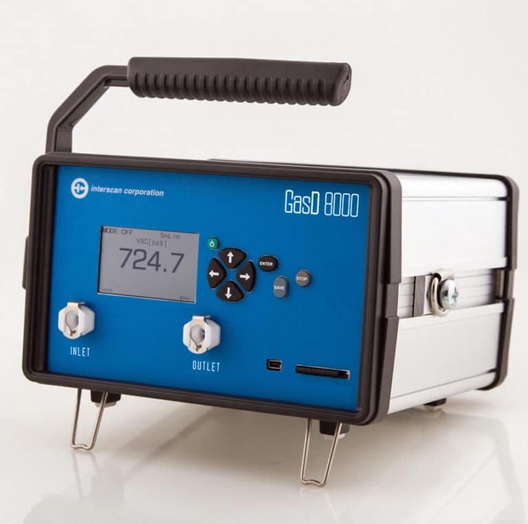 model 8000 series electrochemische voltametrische sensor
