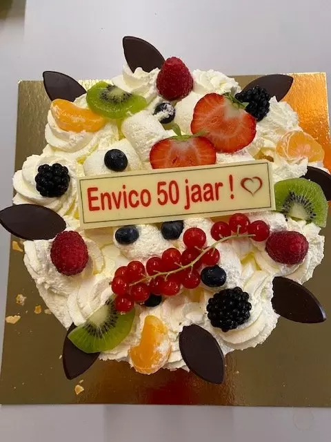 Envico50jaarTaart